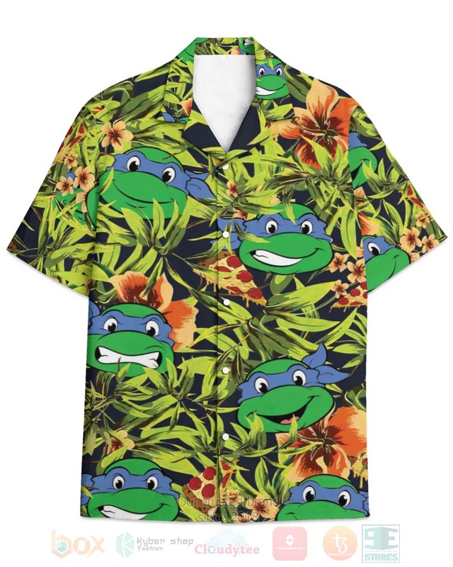 BEST Teenage Mutant Ninja Turtles Michelangelo Aloha Hawaiian Shirt