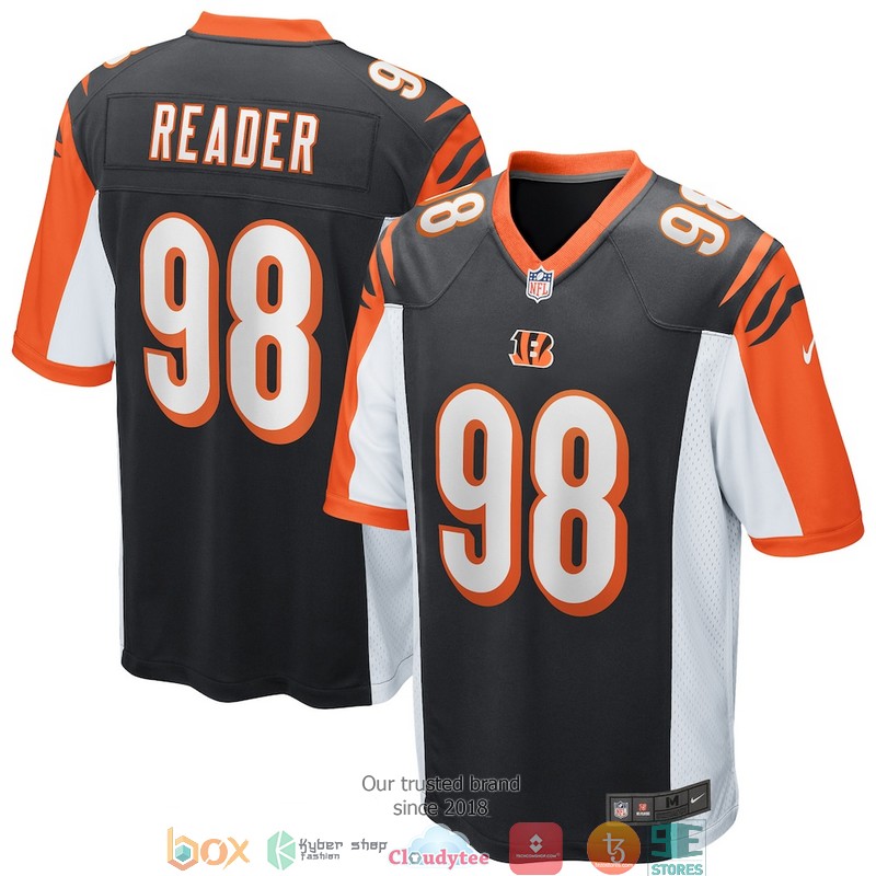 Cincinnati Bengals D.J. Reader 98 Black Football Jersey 1 Cincinnati Bengals D.J. Reader 98 Black Football Jersey word3