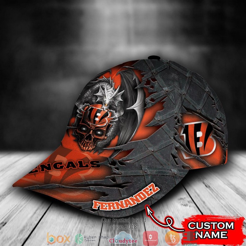 Cincinnati Bengals Dragon NFL Custom Name Cap 3 Cincinnati Bengals Dragon NFL Custom Name Cap word1