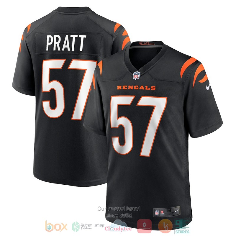 NEW Cincinnati Bengals Germaine Pratt 57 Football Jersey 2 NEW Cincinnati Bengals Germaine Pratt 57 Football Jersey word2