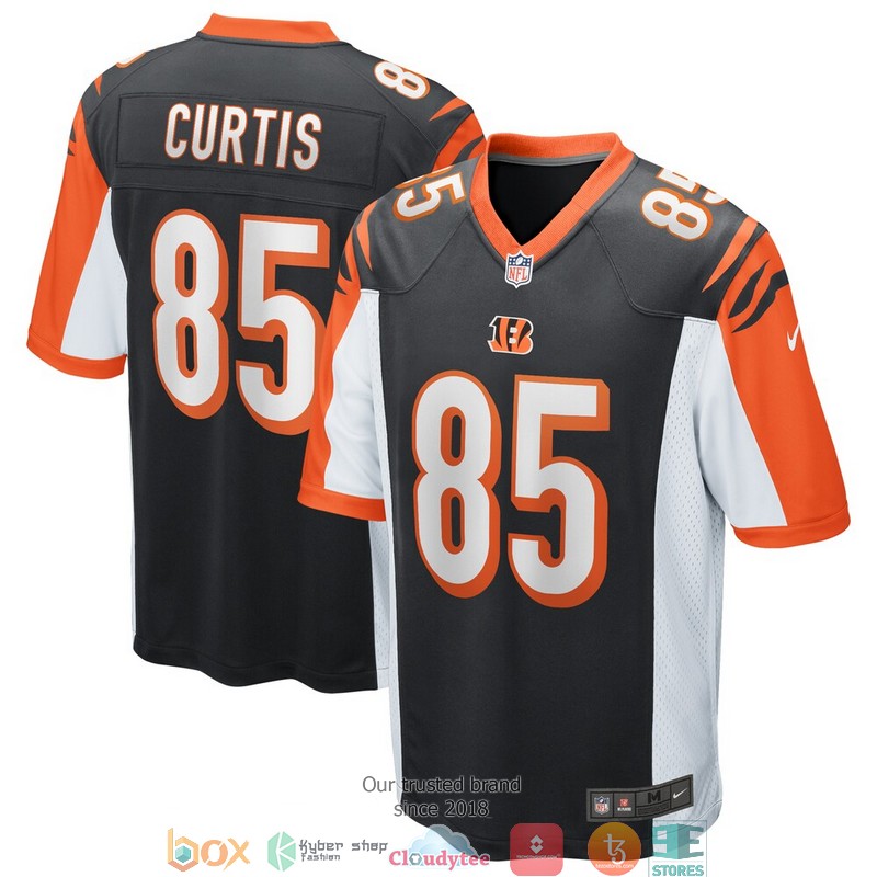 Cincinnati Bengals Isaac Curtis Black Game Retired Football Jersey 2 Cincinnati Bengals Isaac Curtis Black Game Retired Football Jersey word3