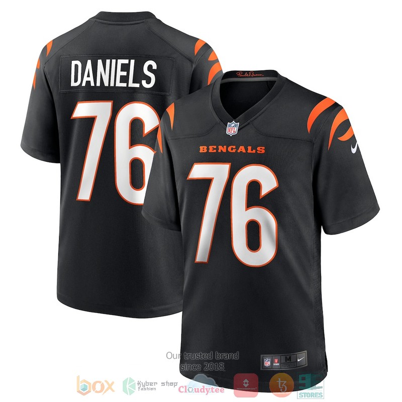 NEW Cincinnati Bengals Mike Daniels 76 Football Jersey