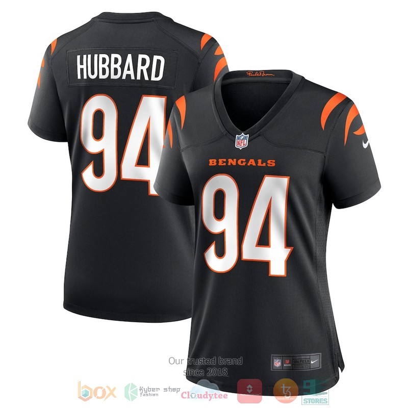 NEW Cincinnati Bengals Sam Hubbard 94 Black Football Jersey