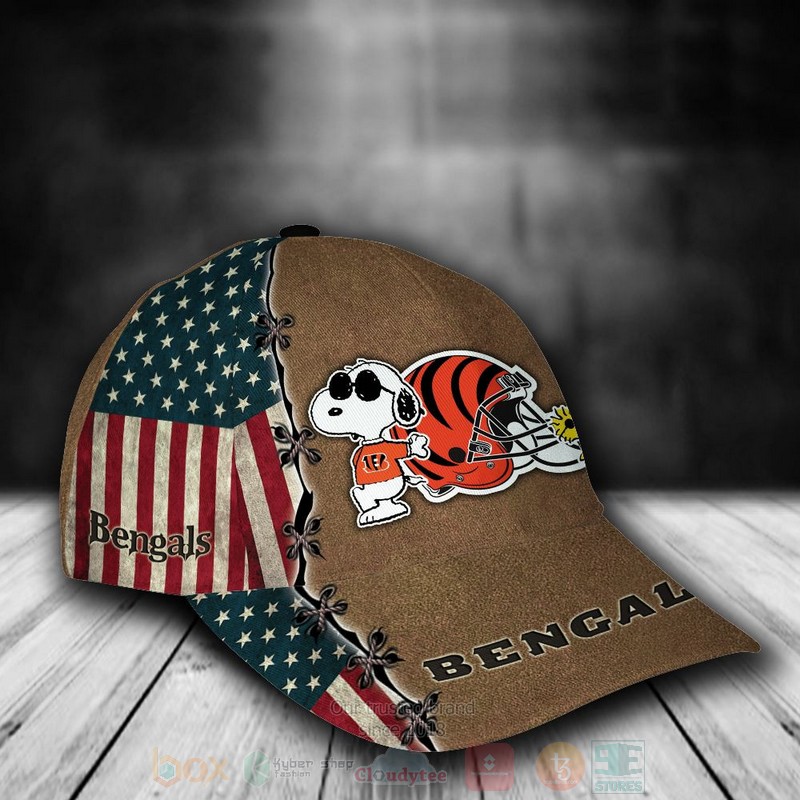 BEST Cincinnati Bengals Snoopy NFL Team Custom Name 3D Cap 3 BEST Cincinnati Bengals Snoopy NFL Team Custom Name 3D Cap word1