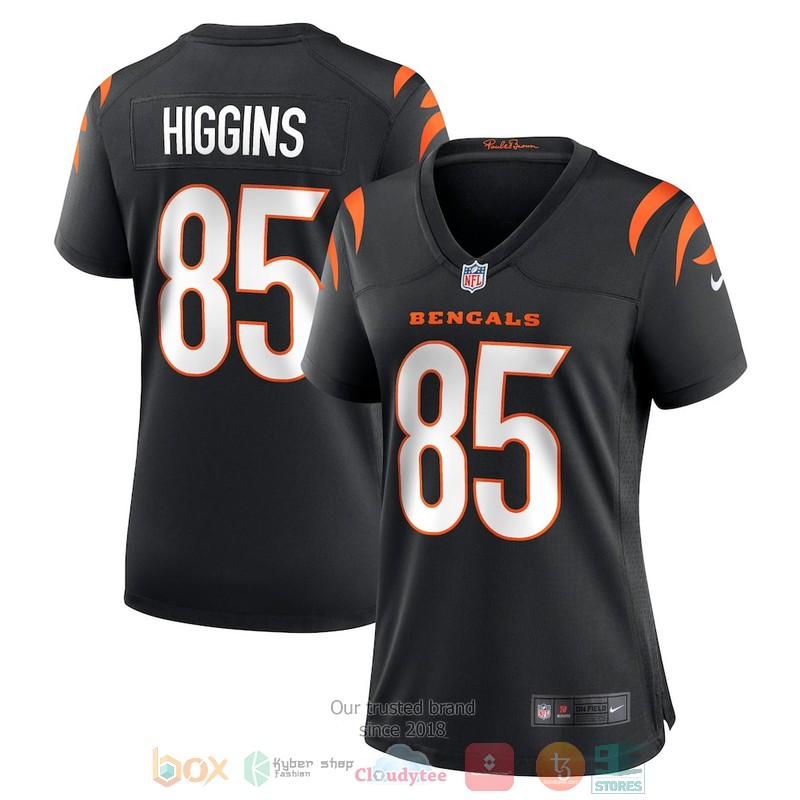 NEW Cincinnati Bengals Tee Higgins 85 Football Jersey word3