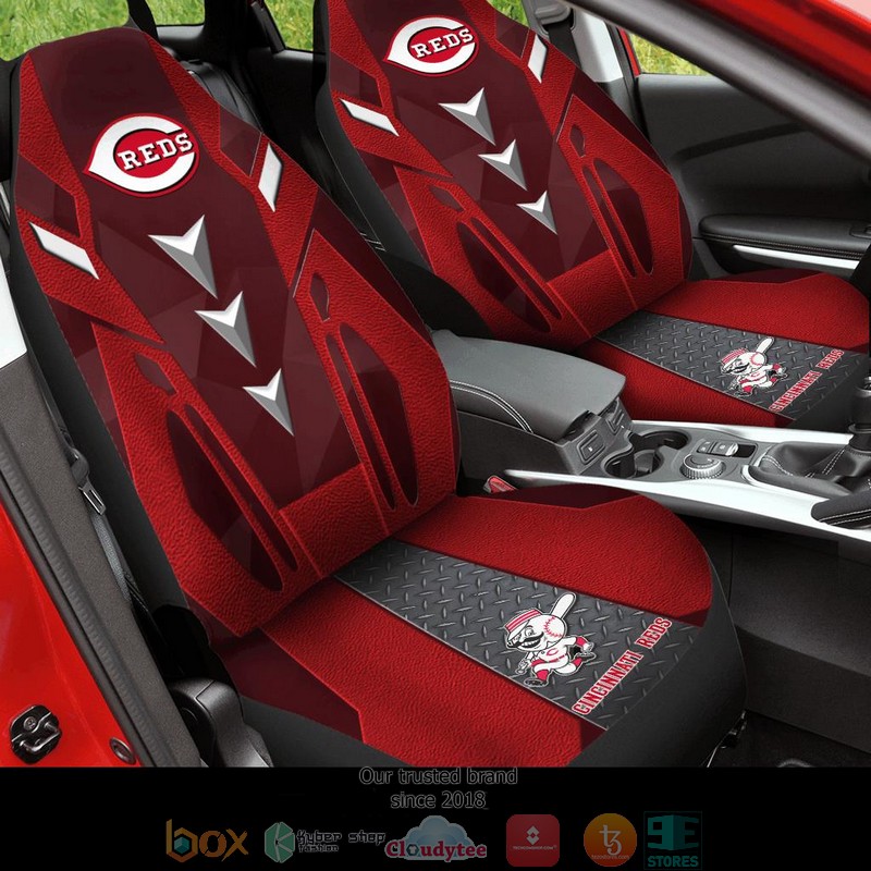 Cincinnati Reds Dark Red Limited Car Seat Covers 4 Cincinnati Reds Dark Red Limited Car Seat Covers word1