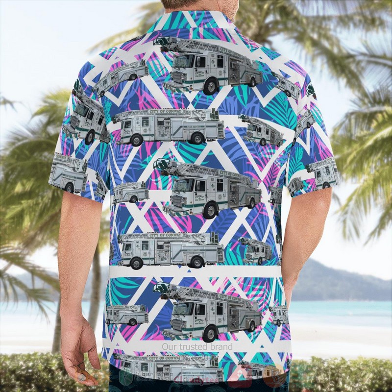 BEST City of Conway Fire Department 3D Aloha Shirt 2 BEST City of Conway Fire Department 3D Aloha Shirt word2
