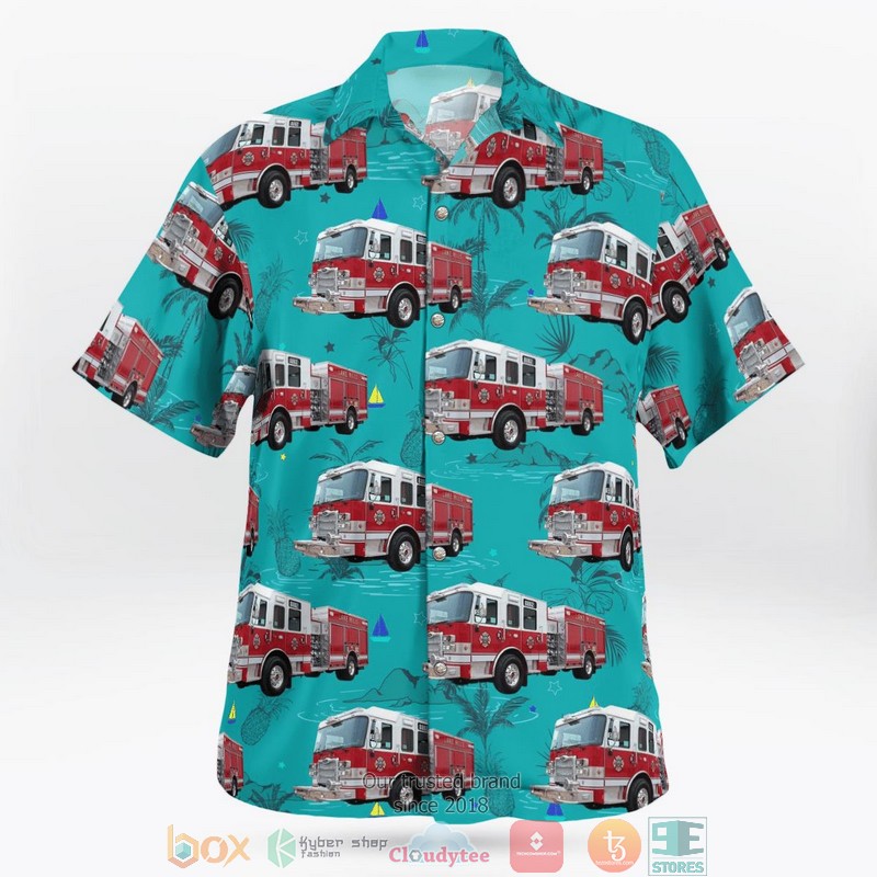 NEW City of Lake Mills Fire Department Lake Mills Wisconsin Aloha Shirt 2 NEW City of Lake Mills Fire Department Lake Mills Wisconsin Aloha Shirt word2
