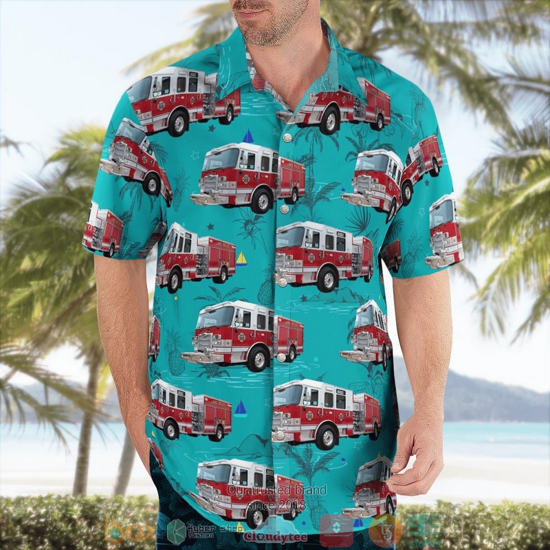 NEW City of Lake Mills Fire Department Lake Mills Wisconsin Aloha Shirt 3 NEW City of Lake Mills Fire Department Lake Mills Wisconsin Aloha Shirt word2