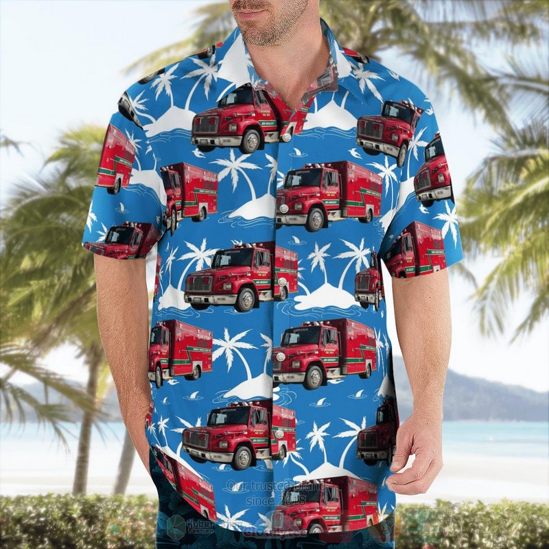 BEST City of Plantation Fire Department, Plantation Florida Blue 3D Aloha Shirt 3 BEST City of Plantation Fire Department, Plantation Florida Blue 3D Aloha Shirt word3