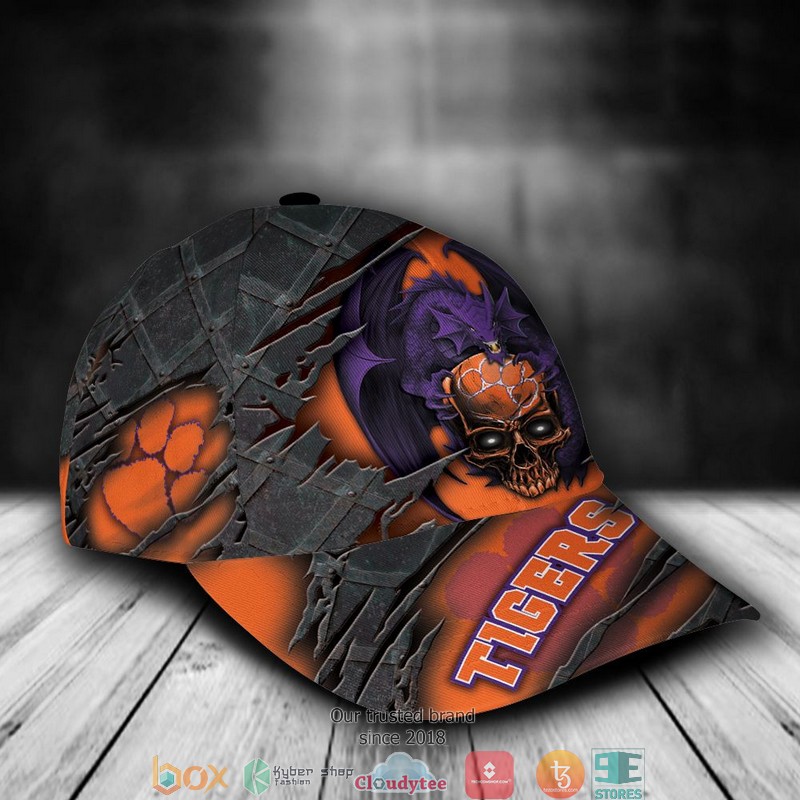 Clemson Tigers Dragon NCAA1 Custom Name Cap 2 Clemson Tigers Dragon NCAA1 Custom Name Cap word1