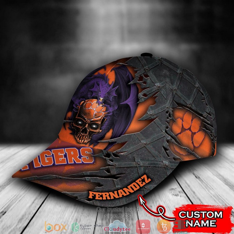 Clemson Tigers Dragon NCAA1 Custom Name Cap 3 Clemson Tigers Dragon NCAA1 Custom Name Cap word1