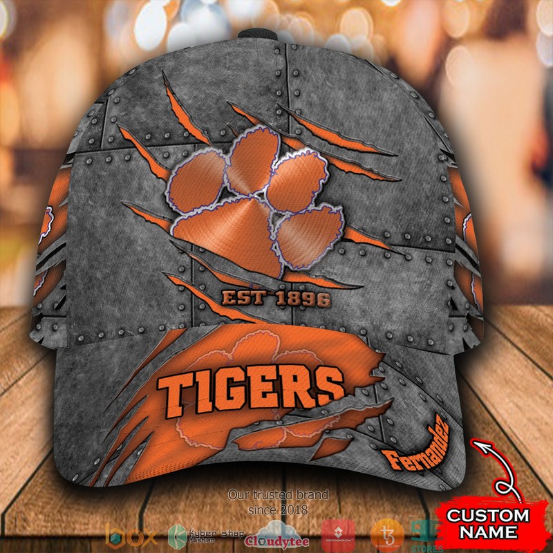 Clemson Tigers Luxury NCAA1 Custom Name Cap word3