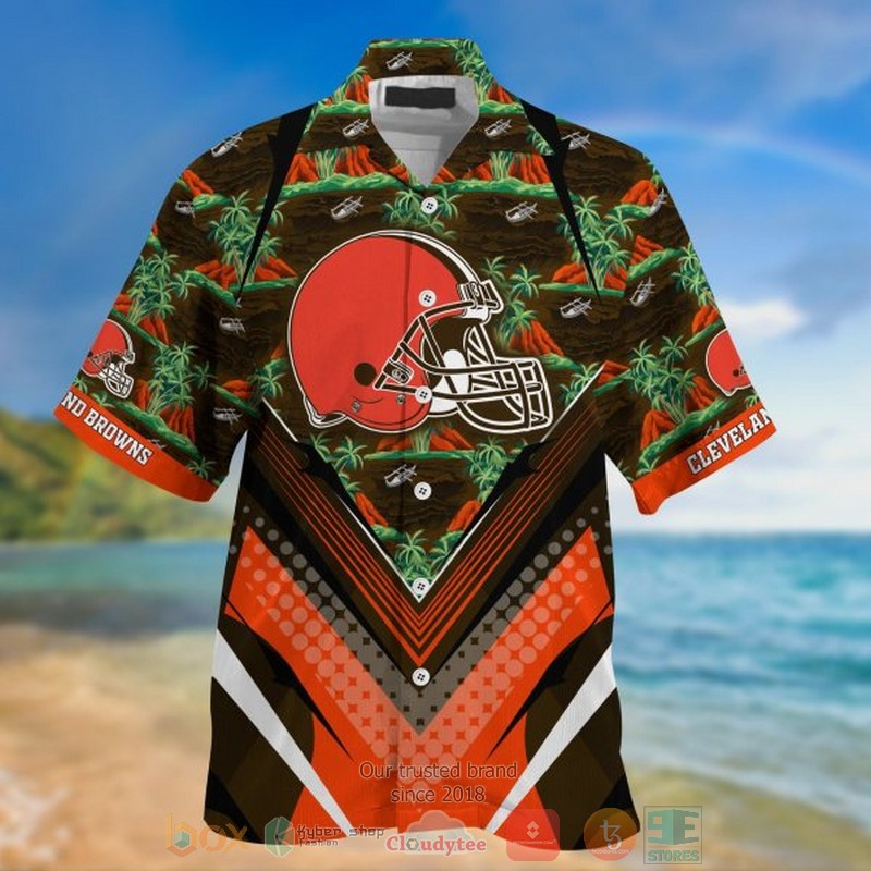 New Cleveland Browns Island Hawaii Shirt Word3