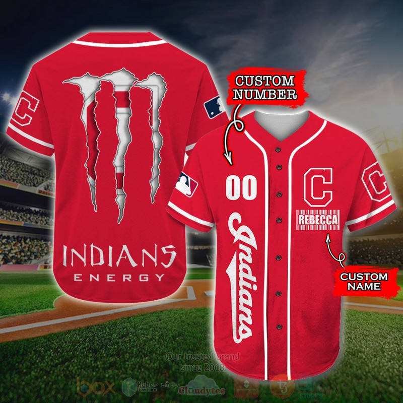 BEST Cleveland Indians, Monster Energy Custom AOP Baseball Jersey 4 BEST Cleveland Indians, Monster Energy Custom AOP Baseball Jersey word2