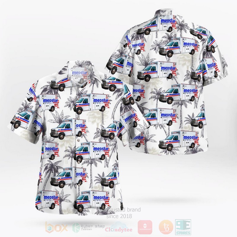 BEST Clinton, Michigan, Medstar Ambulance 3D Aloha Shirt 1 BEST Clinton, Michigan, Medstar Ambulance 3D Aloha Shirt word3
