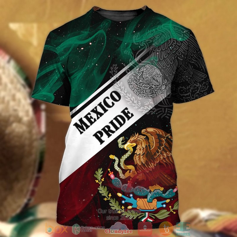 NEW Coat of Arms Mexico Pride 3D Printed shirt, hoodie word3