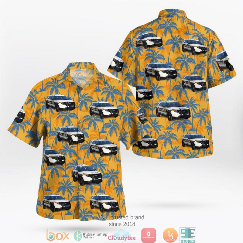 Coconut Creek Florida Coconut Creek Police Department Hawaiian Shirt word3