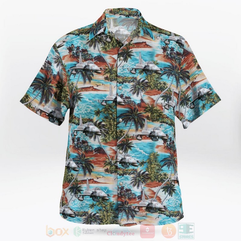 BEST Cold Lake Air Force Museum Cold Lake, Alberta CF-5 Freedom Fighter 3D Aloha Shirt word2