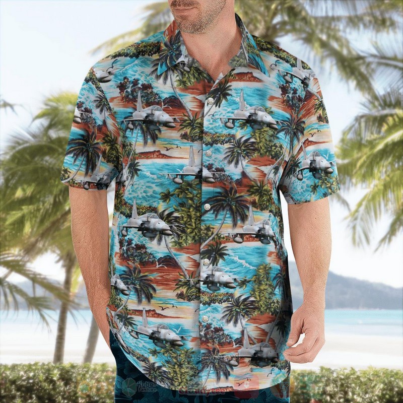 BEST Cold Lake Air Force Museum Cold Lake, Alberta CF-5 Freedom Fighter 3D Aloha Shirt word2