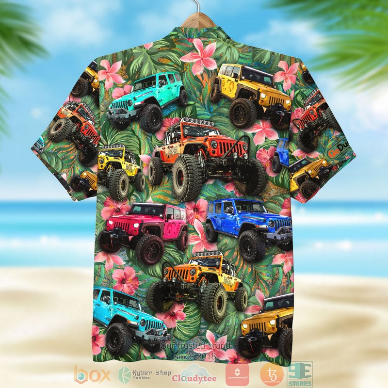 HOT Colorfull Truck Hawaii Shirt word1