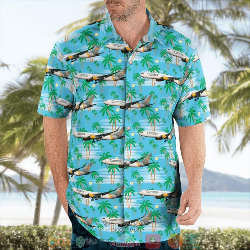 NEW Condor Flugdienst Boeing 767-3Q8 ER Hawaii Shirt 3 NEW Condor Flugdienst Boeing 767-3Q8 ER Hawaii Shirt word1