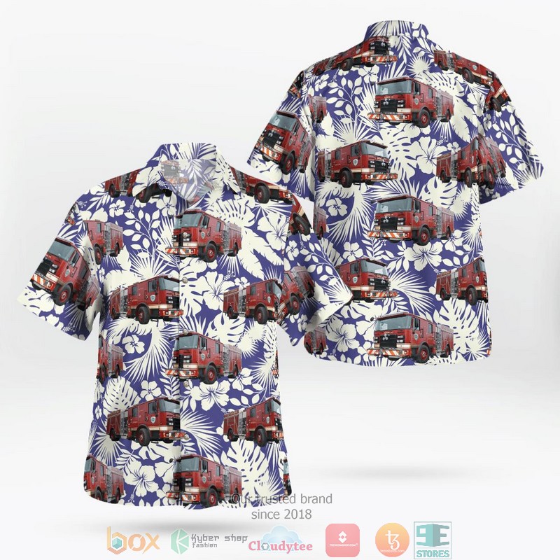 Corning Fire Department New York Hawaii 3D Shirt word1