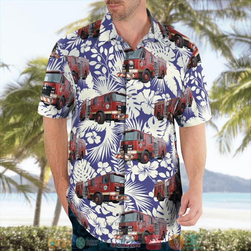 Corning Fire Department New York Hawaii 3D Shirt word3
