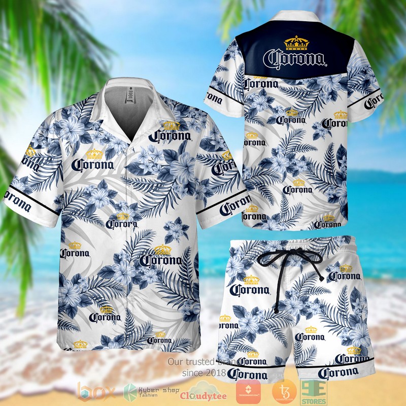 NEW Corona Beer Hawaii Shirt, Shorts word2