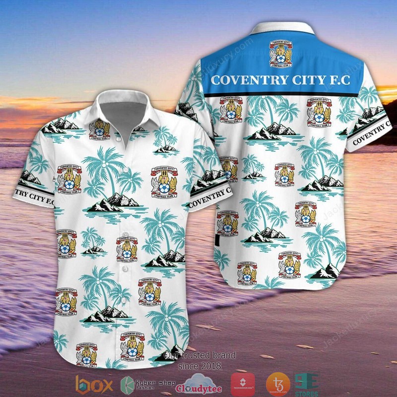 Coventry City F.C Hawaiian Shirt, Beach Short 5 Coventry City F.C Hawaiian Shirt, Beach Short word3