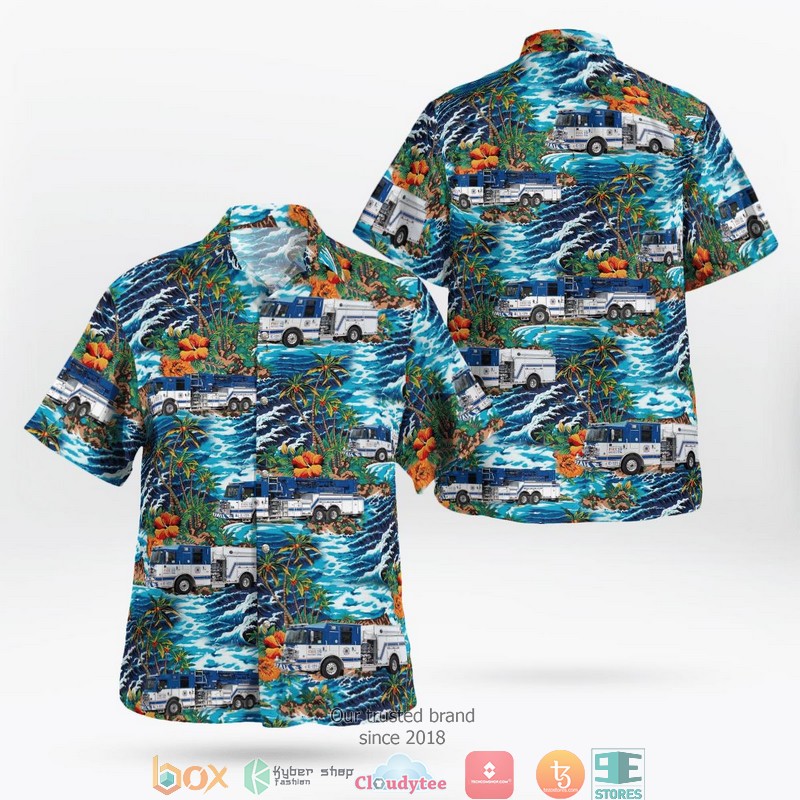 Covington Louisiana St Tammany Parish Fire Protection District No 12 Hawaiian Shirt 9 Covington Louisiana St Tammany Parish Fire Protection District No 12 Hawaiian Shirt word1