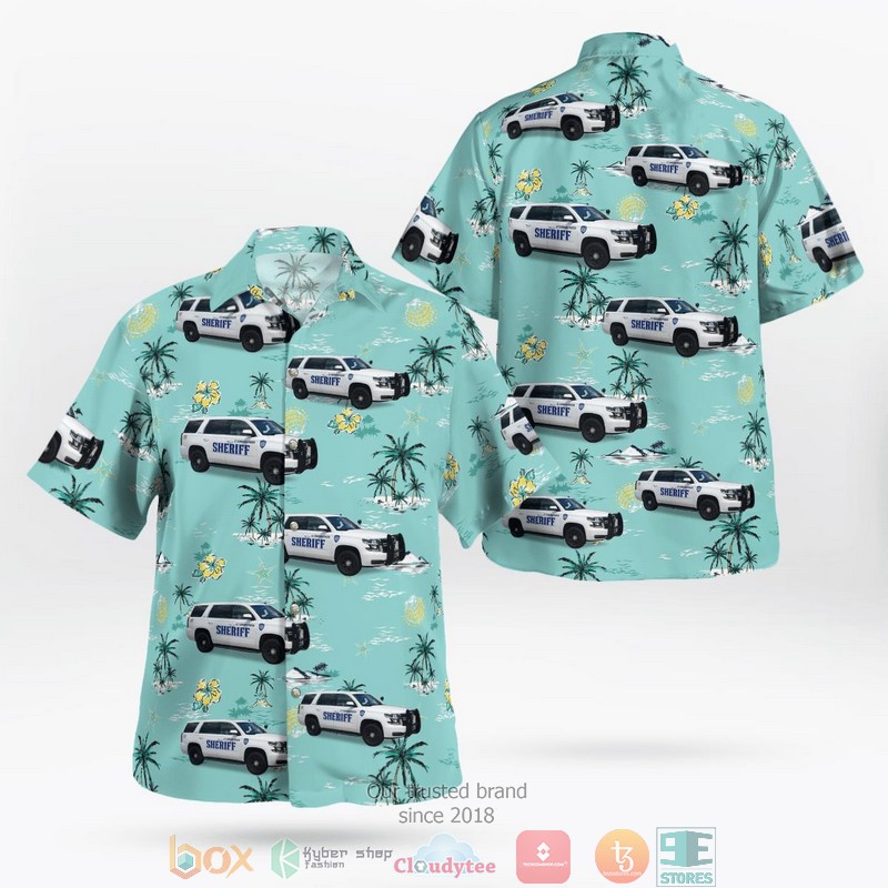 Covington Louisiana St Tammany Sheriffs Office Cyan Hawaiian Shirt 1 Covington Louisiana St Tammany Sheriffs Office Cyan Hawaiian Shirt word2