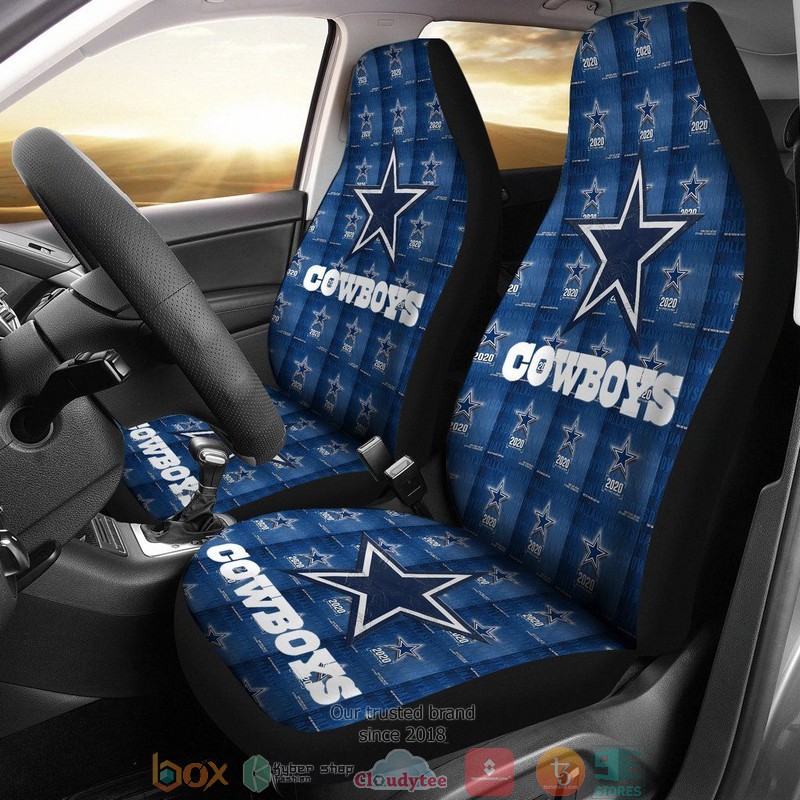 Cowboys 2021 Logo Art Limited Car Seat Covers