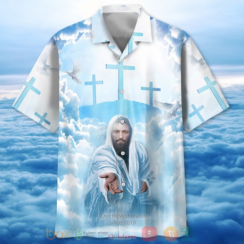 NEW Cross Jesus Hawaiian Shirt 3 NEW Cross Jesus Hawaiian Shirt word2