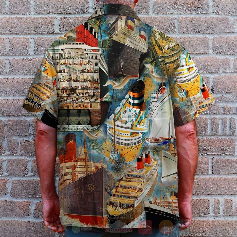 BEST Cruising-Ship Pattern Aloha Hawaiian Shirt, Short 3 BEST Cruising-Ship Pattern Aloha Hawaiian Shirt, Short word1