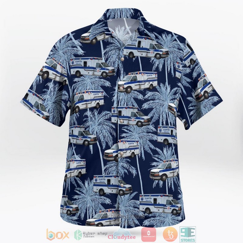 NEW Curtis Ambulance Milwaukee Wisconsin Aloha Shirt 2 NEW Curtis Ambulance Milwaukee Wisconsin Aloha Shirt word2