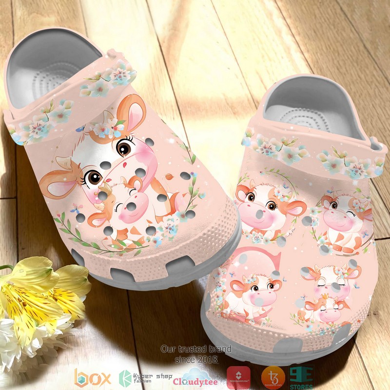 Cute Doodle Cow Crocband Shoes 4 Cute Doodle Cow Crocband Shoes word2