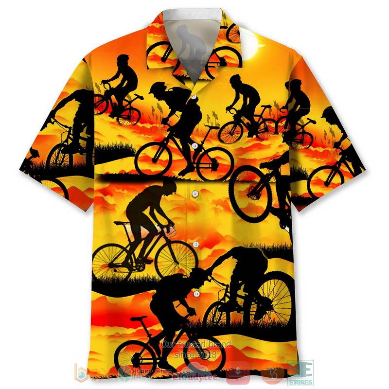 NEW Cycling Sunshine Hawaiian Shirt 6