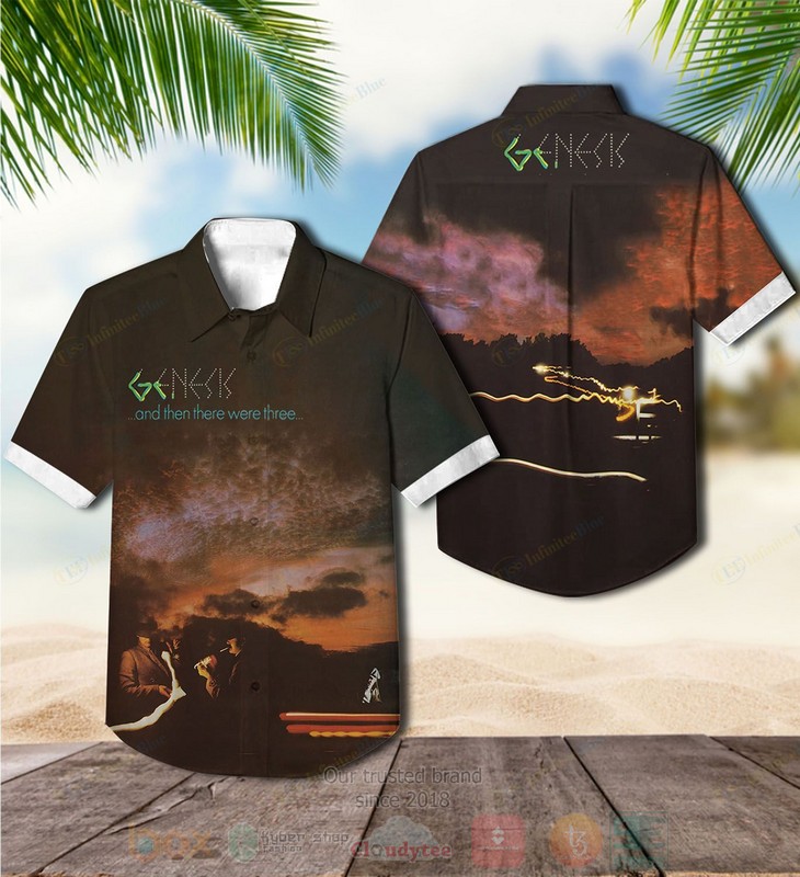 BEST Genesis And Then There Were Three Album Aloha Hawaiian Shirt