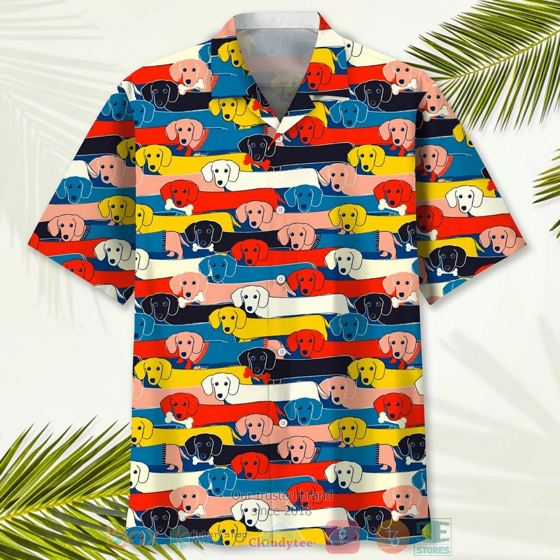 NEW Dachshund Color Hawaiian Shirt 3