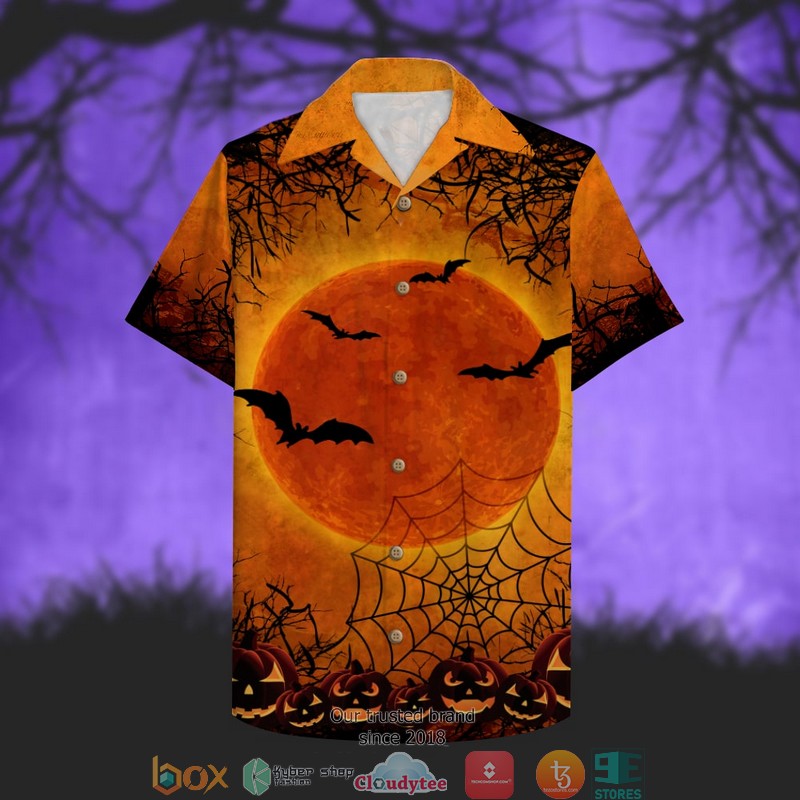 Dachshund Halloween Happy Hallowiener 3 Hawaiian shirt word3