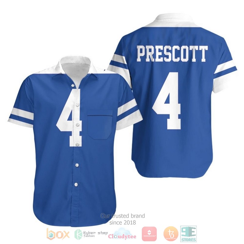 BEST Dallas Cowboys Dak Prescott Hawaii Shirt 2