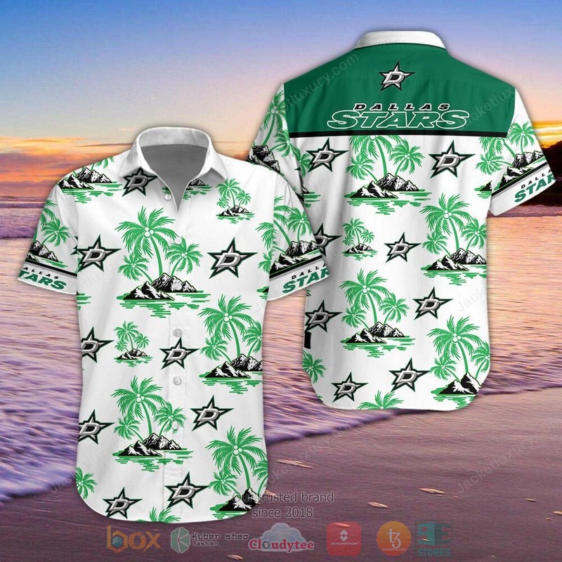 HOT Dallas Stars Hawaiian Shirt, Shorts word1