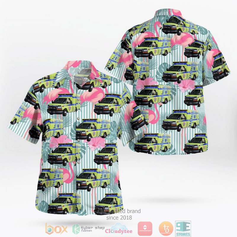 Danville Pennsylvania Danville Ambulance Service Aloha Shirt 9 Danville Pennsylvania Danville Ambulance Service Aloha Shirt word2