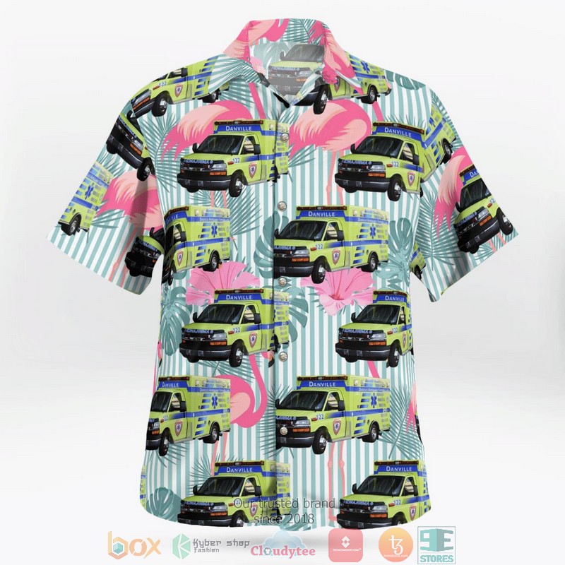 Danville Pennsylvania Danville Ambulance Service Aloha Shirt 2 Danville Pennsylvania Danville Ambulance Service Aloha Shirt word3