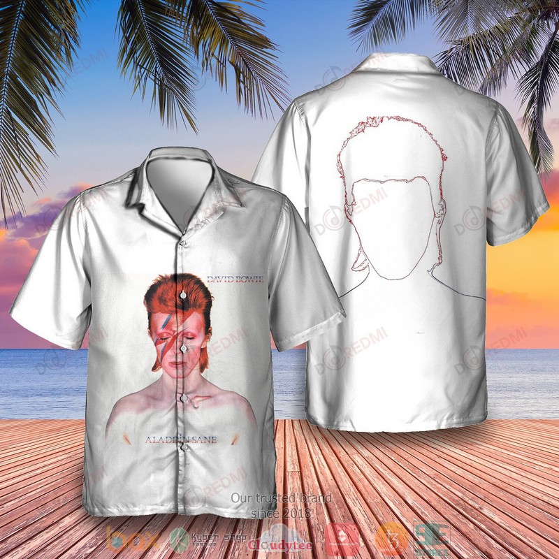 BEST David Bowie Aladdin Sane Aloha Shirt 1 BEST David Bowie Aladdin Sane Aloha Shirt word1