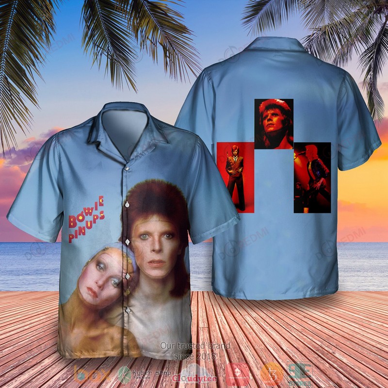 BEST David Bowie Pin Ups Aloha Shirt