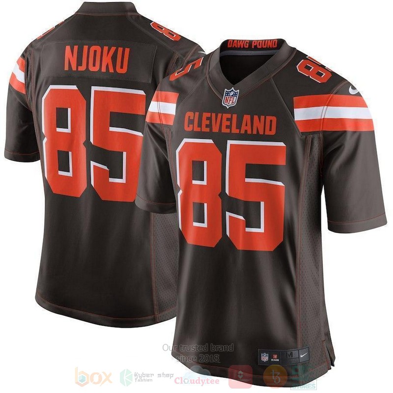 BEST David Njoku Cleveland Browns Jersey Football word3