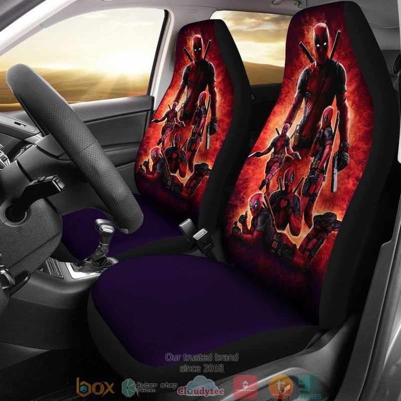 Deadpool Reaction Xmen Limited Car Seat Covers