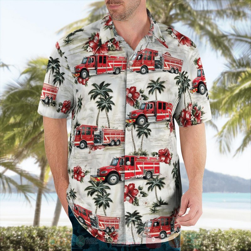 BEST Deerfield Volunteer Fire Department, Deerfield, Wisconsin 3D Aloha Shirt 3 BEST Deerfield Volunteer Fire Department, Deerfield, Wisconsin 3D Aloha Shirt word3